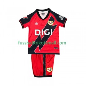 Fußballtrikots Rayo Vallecano Kinder 2025-2026 Kurzarm Auswärts-trikot kaufen